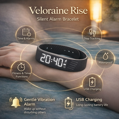 Veloraine Rise™ Smart Wake Band